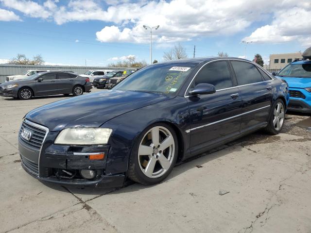 WAUMV44E87N010169 - 2007 AUDI A8 L QUATTRO BLUE photo 1