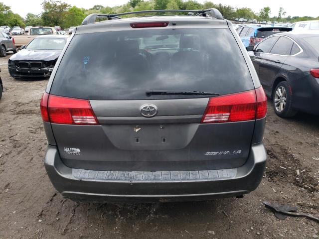 5TDZA23C95S374603 - 2005 TOYOTA SIENNA CE CHARCOAL photo 6