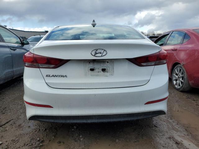 5NPD84LF9JH293208 - 2018 HYUNDAI ELANTRA SEL WHITE photo 6