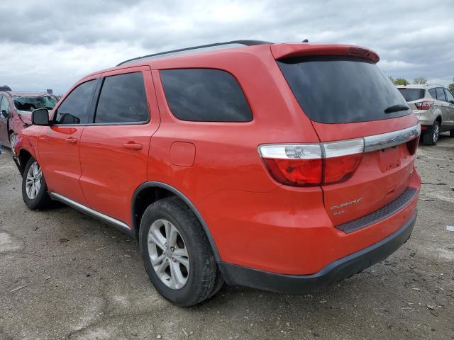 1D4RE4GG0BC732443 - 2011 DODGE DURANGO CREW RED photo 2