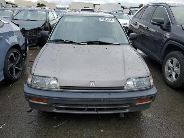 1HGED3651KA045722 - 1989 HONDA CIVIC LX BROWN photo 5