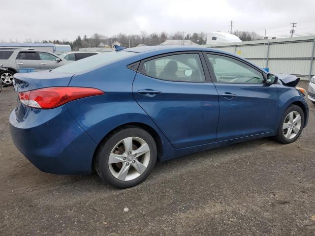 KMHDH4AE5DU998149 - 2013 HYUNDAI ELANTRA GLS BLUE photo 3