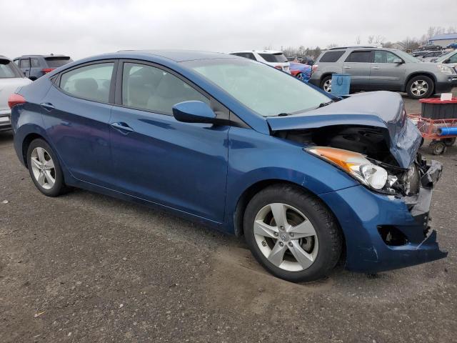 KMHDH4AE5DU998149 - 2013 HYUNDAI ELANTRA GLS BLUE photo 4