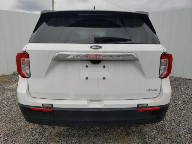 1FMSK8BHXMGB54695 - 2021 FORD EXPLORER WHITE photo 6