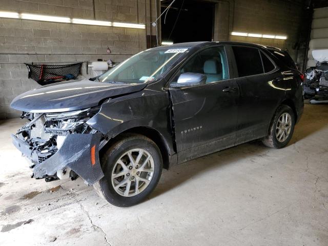 2GNAXUEVXN6126240 - 2022 CHEVROLET EQUINOX LT GRAY photo 1