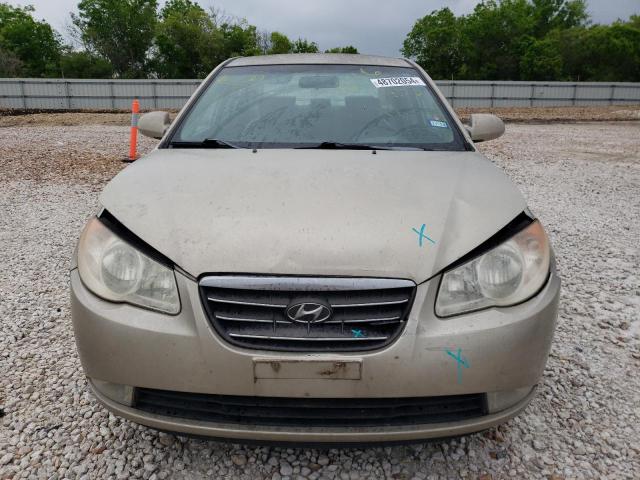 KMHDU46D38U536433 - 2008 HYUNDAI ELANTRA GLS CREAM photo 5