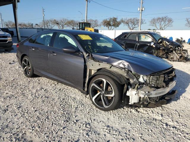 1HGCV2F3XLA005041 - 2020 HONDA ACCORD SPORT GRAY photo 4