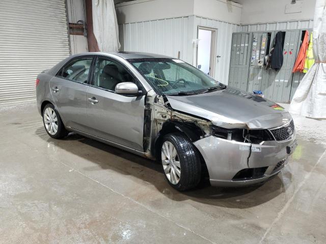 KNAFW4A39B5379219 - 2011 KIA FORTE SX SILVER photo 4