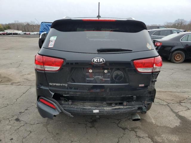 5XYPGDA33HG219227 - 2017 KIA SORENTO LX BLACK photo 6