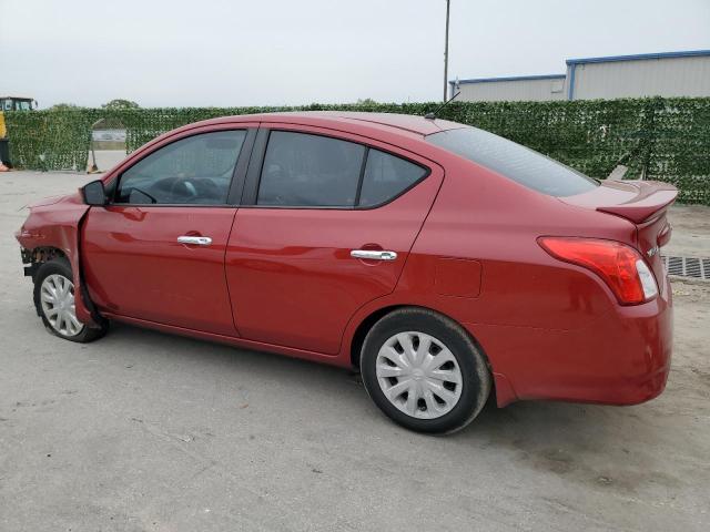 3N1CN7AP2FL809646 - 2015 NISSAN VERSA S RED photo 2