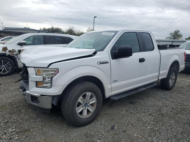 1FTEX1CPXFKD91817 - 2015 FORD F150 SUPER CAB WHITE photo 1