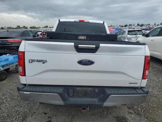 1FTEX1CPXFKD91817 - 2015 FORD F150 SUPER CAB WHITE photo 6
