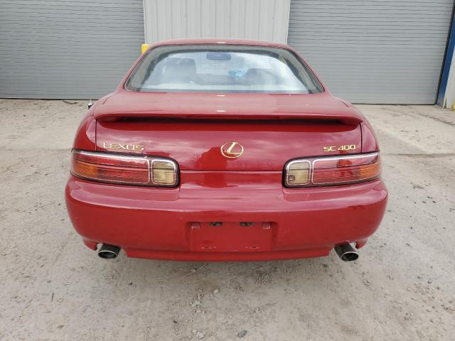 JT8CH32YXX1002433 - 1999 LEXUS SC 400 RED photo 6