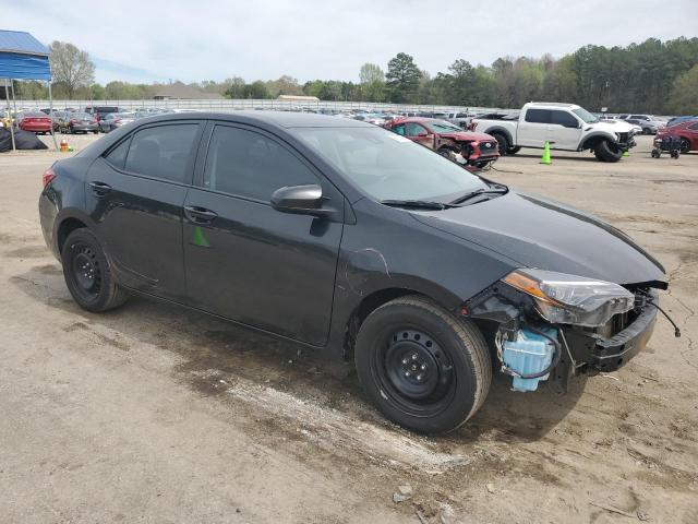 5YFBURHE2HP733220 - 2017 TOYOTA COROLLA L BLACK photo 4