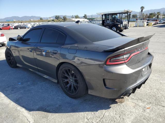 2C3CDXGJXJH253451 - 2018 DODGE CHARGER R/T 392 GRAY photo 2