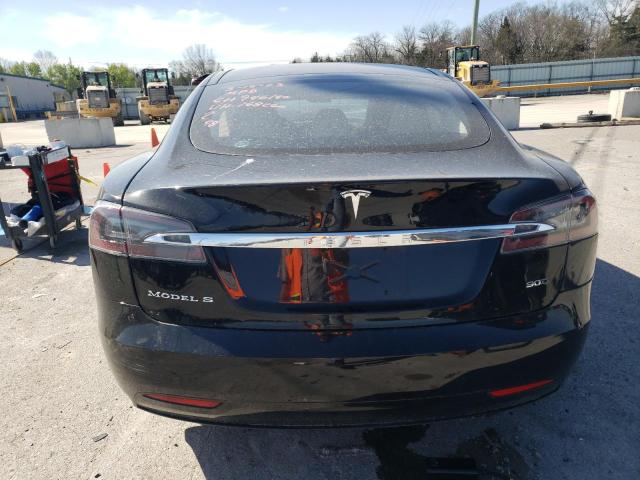 5YJSA1E26GF168260 - 2016 TESLA MODEL S შავი ფოტო 6