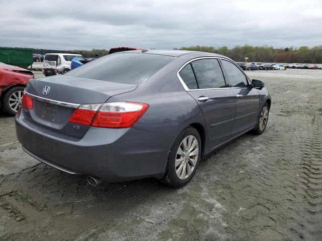 1HGCR3F89DA027359 - 2013 HONDA ACCORD EXL GRAY photo 3