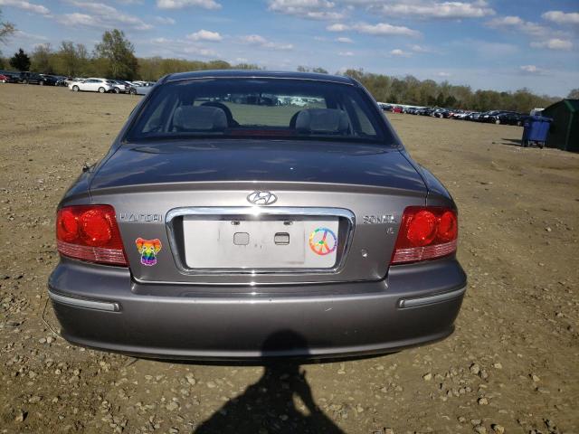 KMHWF35H83A904925 - 2003 HYUNDAI SONATA/GL GLS GRAY photo 6