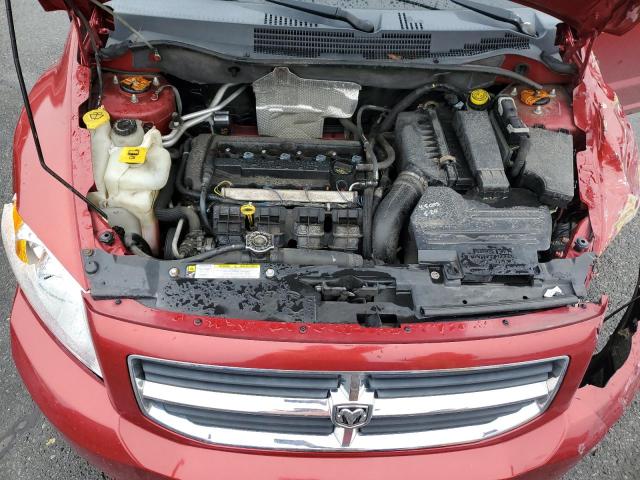 1B3HB48A89D132271 - 2009 DODGE CALIBER SXT RED photo 11