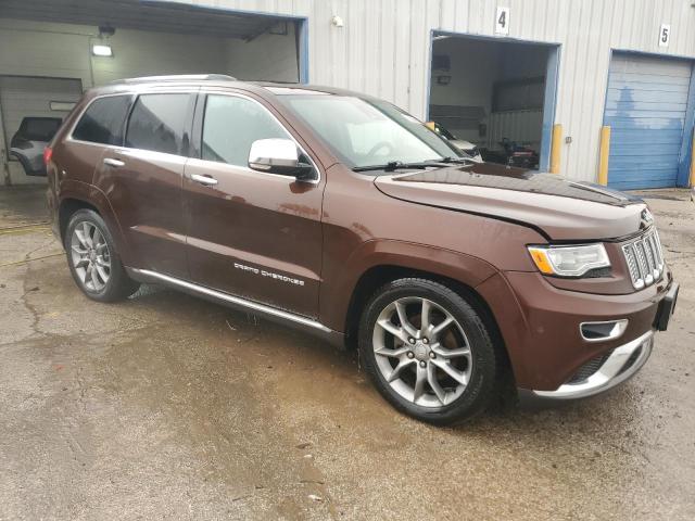 1C4RJFJG9FC611560 - 2015 JEEP GRAND CHER SUMMIT 棕色 照片 4