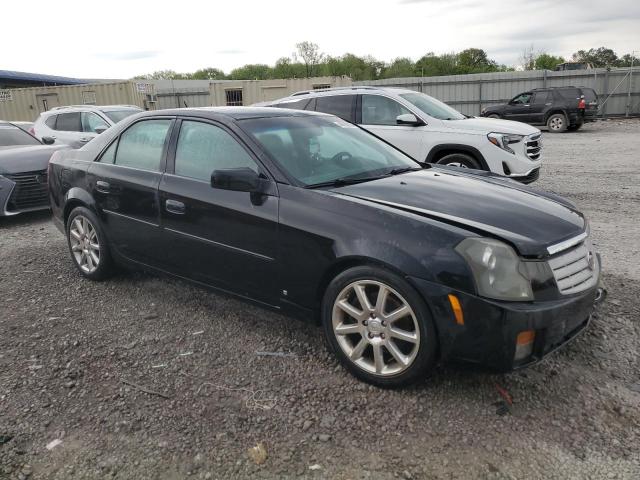 1G6DP577070150829 - 2007 CADILLAC CTS HI FEATURE V6 BLACK photo 4