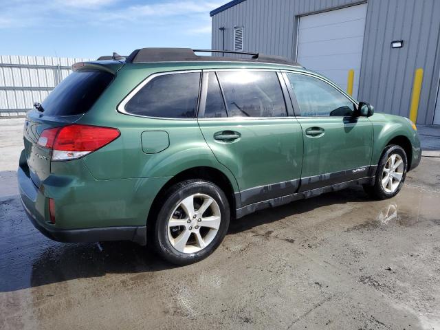 4S4BRGMC4E3210341 - 2014 SUBARU OUTBACK 2.5I LIMITED GREEN photo 3