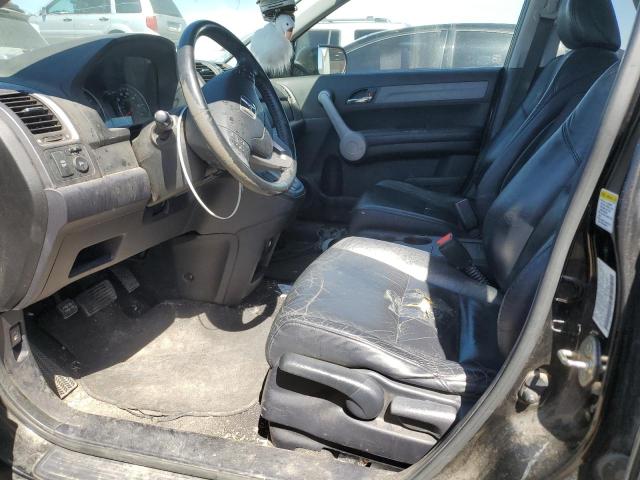 JHLRE38717C069030 - 2007 HONDA CR-V EXL BLACK photo 7