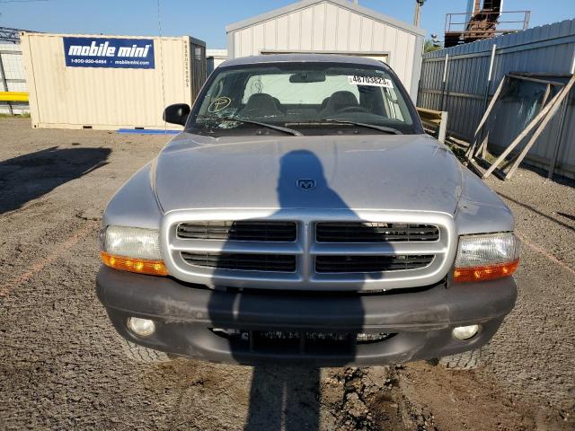 1D7HG38X73S296635 - 2003 DODGE DAKOTA QUAD SPORT SILVER photo 5