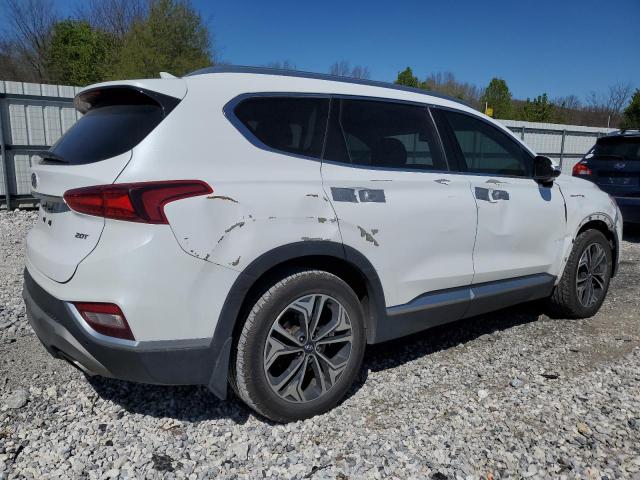 5NMS53AA0KH069180 - 2019 HYUNDAI SANTA FE LIMITED WHITE photo 3