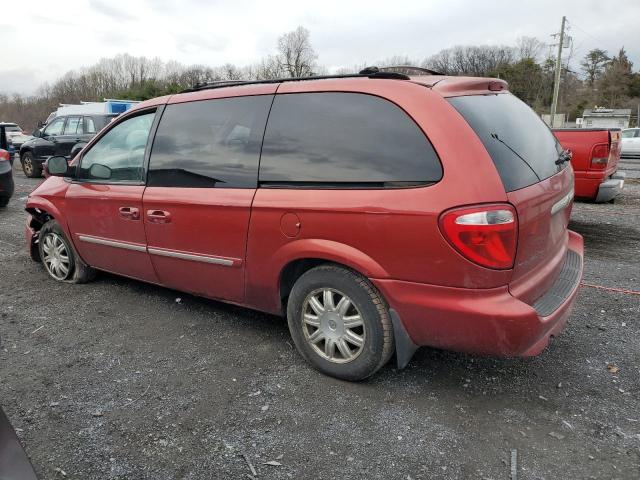 2A4GP54L47R192433 - 2007 CHRYSLER TOWN & COU TOURING RED photo 2