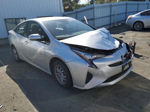 JTDKARFU8H3538606 - 2017 TOYOTA PRIUS SILVER photo 4