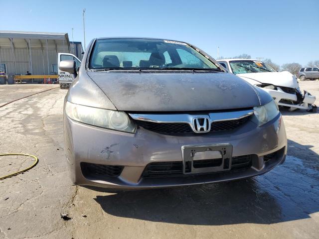 2HGFA1F5XAH559523 - 2010 HONDA CIVIC LX GRAY photo 5