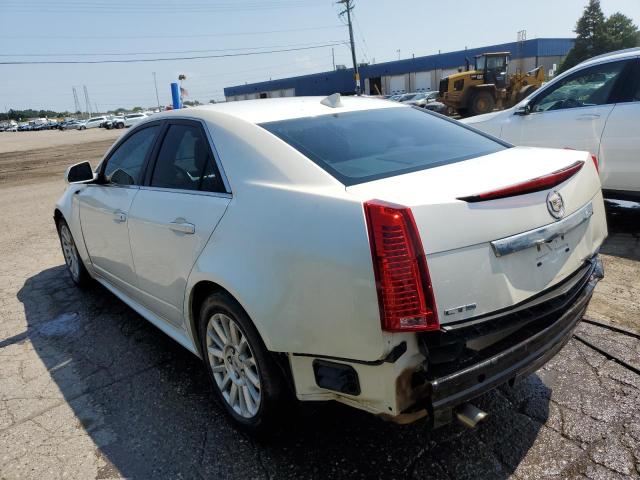 1G6DF5EY0B0149638 - 2011 CADILLAC CTS LUXURY COLLECTION WHITE photo 2