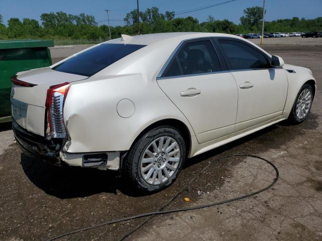 1G6DF5EY0B0149638 - 2011 CADILLAC CTS LUXURY COLLECTION WHITE photo 3
