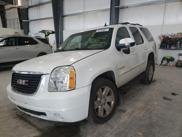 1GKFK13027J134104 - 2007 GMC YUKON WHITE photo 2