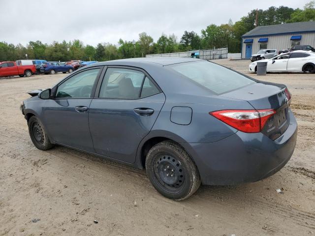 2T1BURHE7GC546425 - 2016 TOYOTA COROLLA L GRAY photo 2