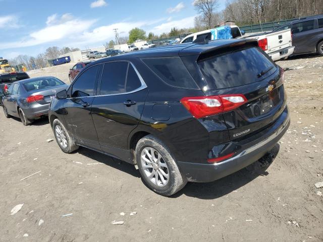 3GNAXUEU1JL170558 - 2018 CHEVROLET EQUINOX LT BLACK photo 2