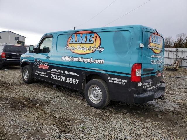 1N6AF0KY4KN802107 - 2019 NISSAN NV 2500 S Turquoise photo 2