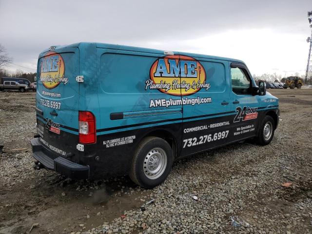 1N6AF0KY4KN802107 - 2019 NISSAN NV 2500 S Turquoise photo 3