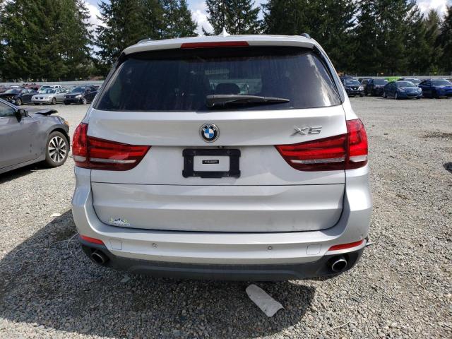 5UXKR2C56F0H38025 - 2015 BMW X5 SDRIVE35I SILVER photo 6