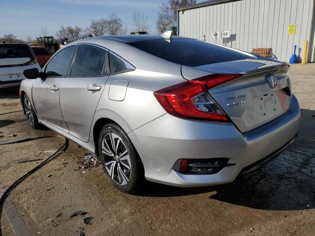 19XFC1F70HE028511 - 2017 HONDA CIVIC EXL SILVER photo 2