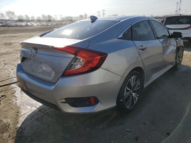 19XFC1F70HE028511 - 2017 HONDA CIVIC EXL SILVER photo 3