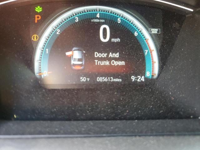 19XFC1F70HE028511 - 2017 HONDA CIVIC EXL SILVER photo 9