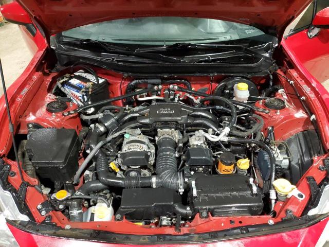 JF1ZNAA10F8710375 - 2015 TOYOTA SCION FR-S RED photo 11