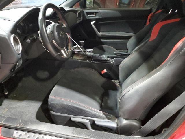 JF1ZNAA10F8710375 - 2015 TOYOTA SCION FR-S RED photo 7