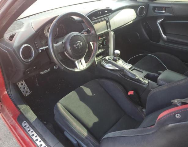 JF1ZNAA10F8710375 - 2015 TOYOTA SCION FR-S RED photo 8
