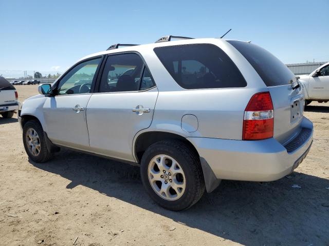 2HNYD18601H535424 - 2001 ACURA MDX TOURING SILVER photo 2