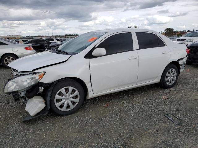 1NXBU40E29Z120156 - 2009 TOYOTA COROLLA BASE WHITE photo 1