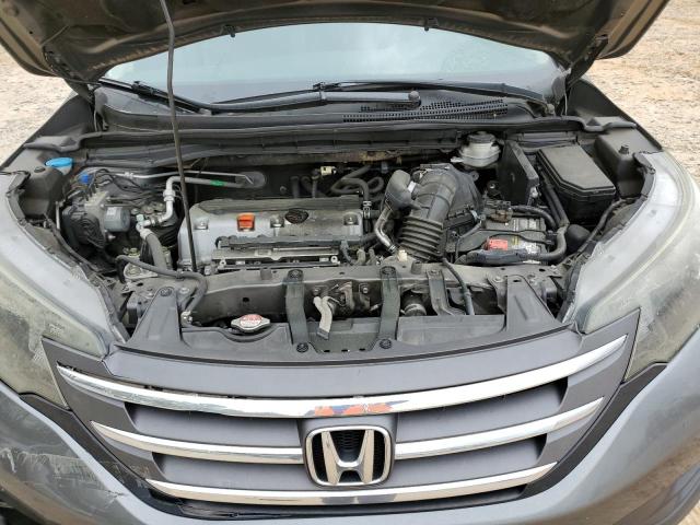 5J6RM3H32EL000299 - 2014 HONDA CR-V LX GRAY photo 12