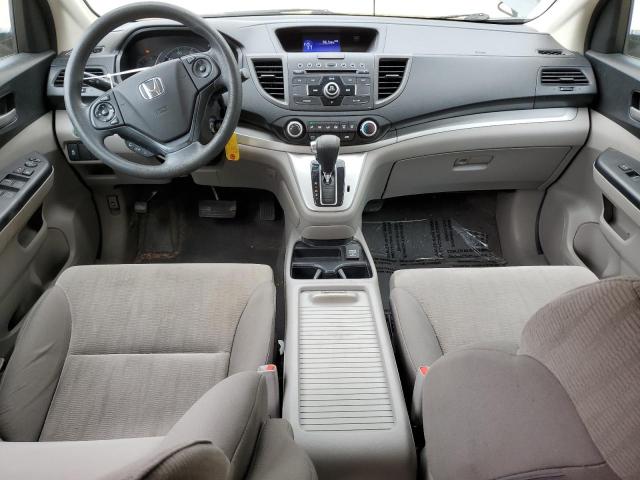 5J6RM3H32EL000299 - 2014 HONDA CR-V LX GRAY photo 8